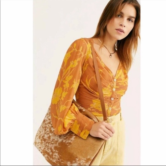 Primecut Hobo Cowhide Leather Handbag - Picture 2 of 7